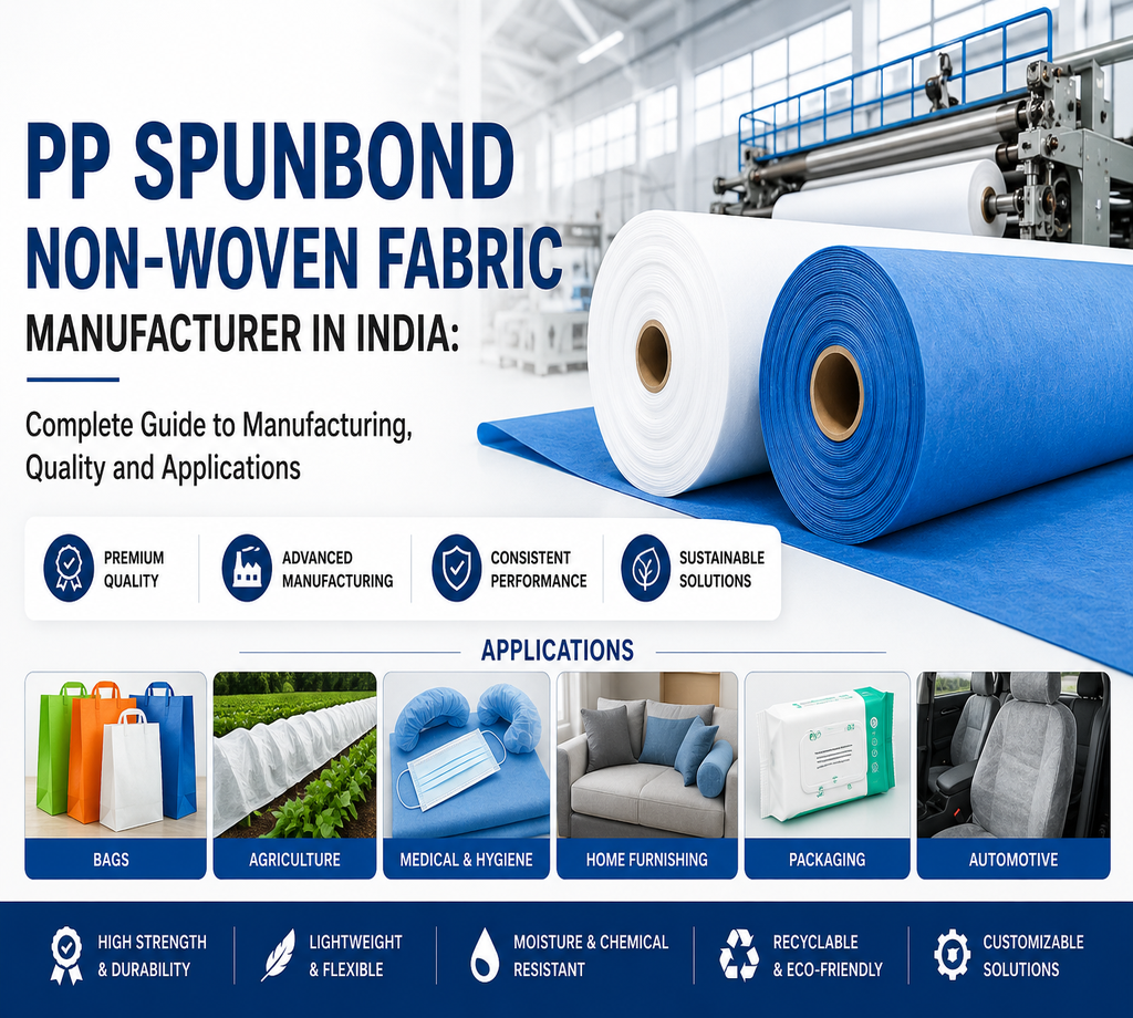PP Spunbond Non-Woven Fabric Manufacturer in India